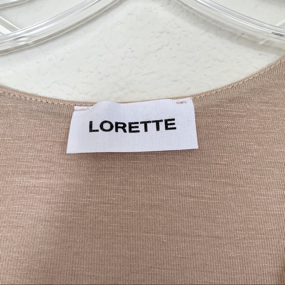 Lorette Long Sleeve Body con Dress with Deep V Neck - Picture 9 of 9